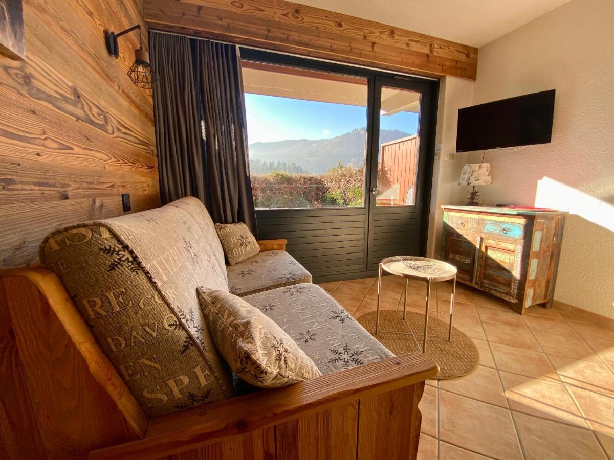 Appartement Cosy Avec Terrasse Sud - Proche Village La Clusaz Luaran gambar